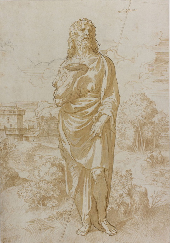 San Giovanni Battista - Museo del Louvre, Parigi - attribuito